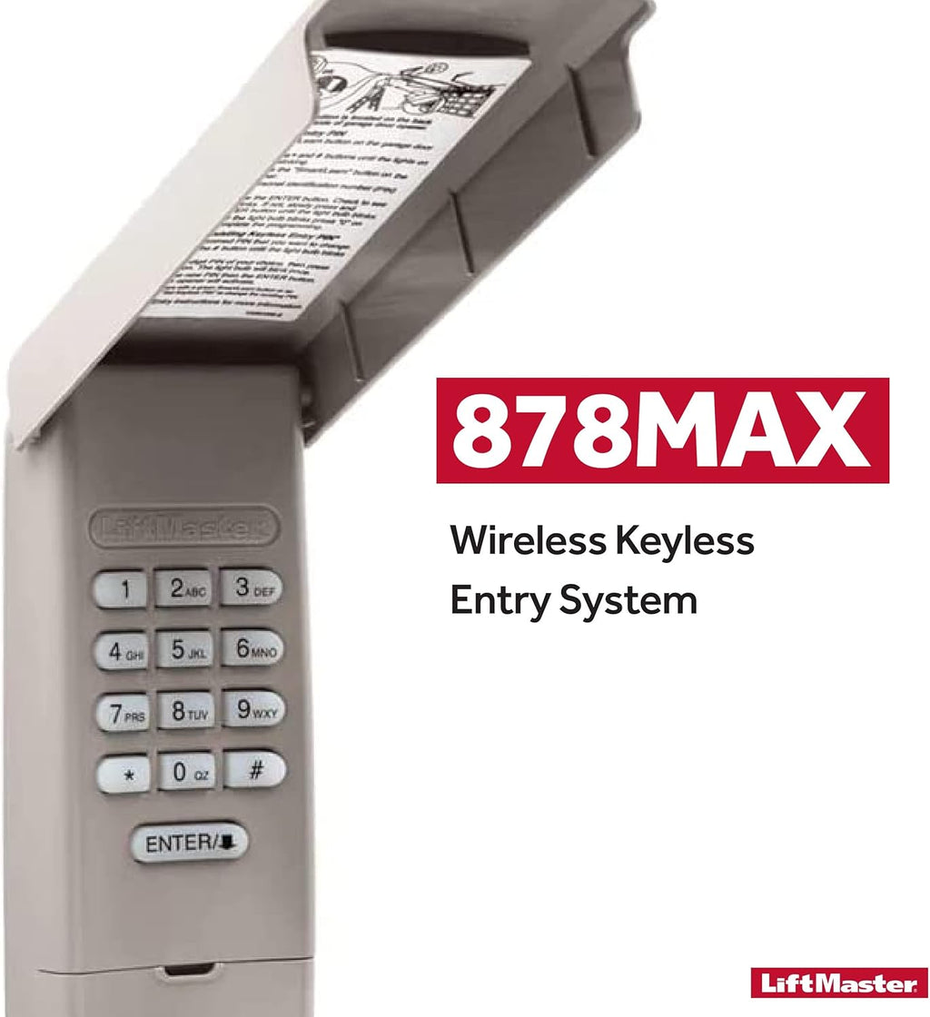 Wireless Keyless Garage Door Keypad Entry System V66872