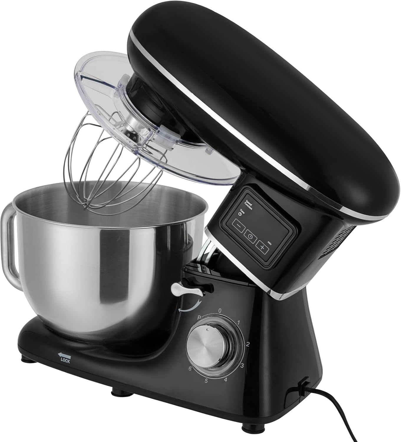 6.5QT Stand Mixer, 1350W 6 Speed Tilt-Head, Electric Kitchen Mixer F361698