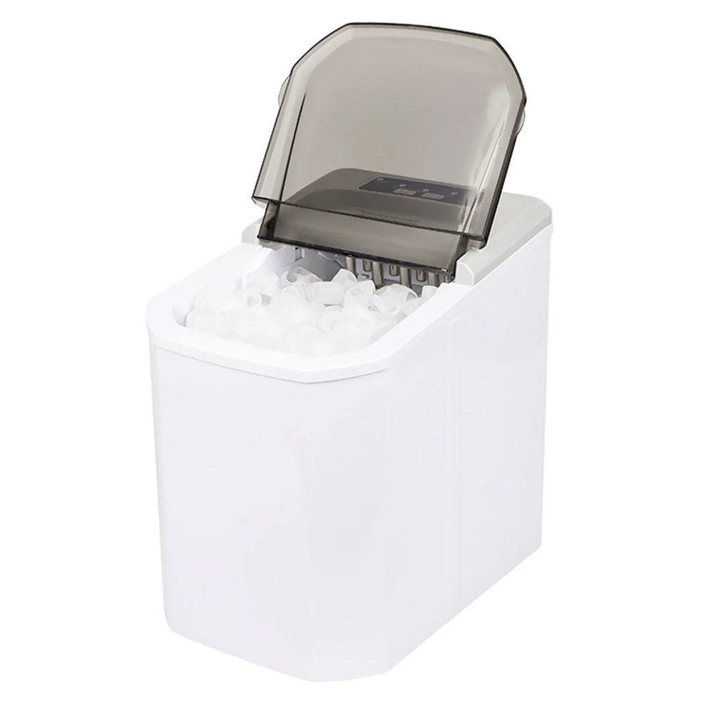 Countertop Ice Maker, 33Lbs/24H, 9 Ice Cubes in 6 Mins, Self-Cleaning Portable with Ice Scoop and Basket P57485