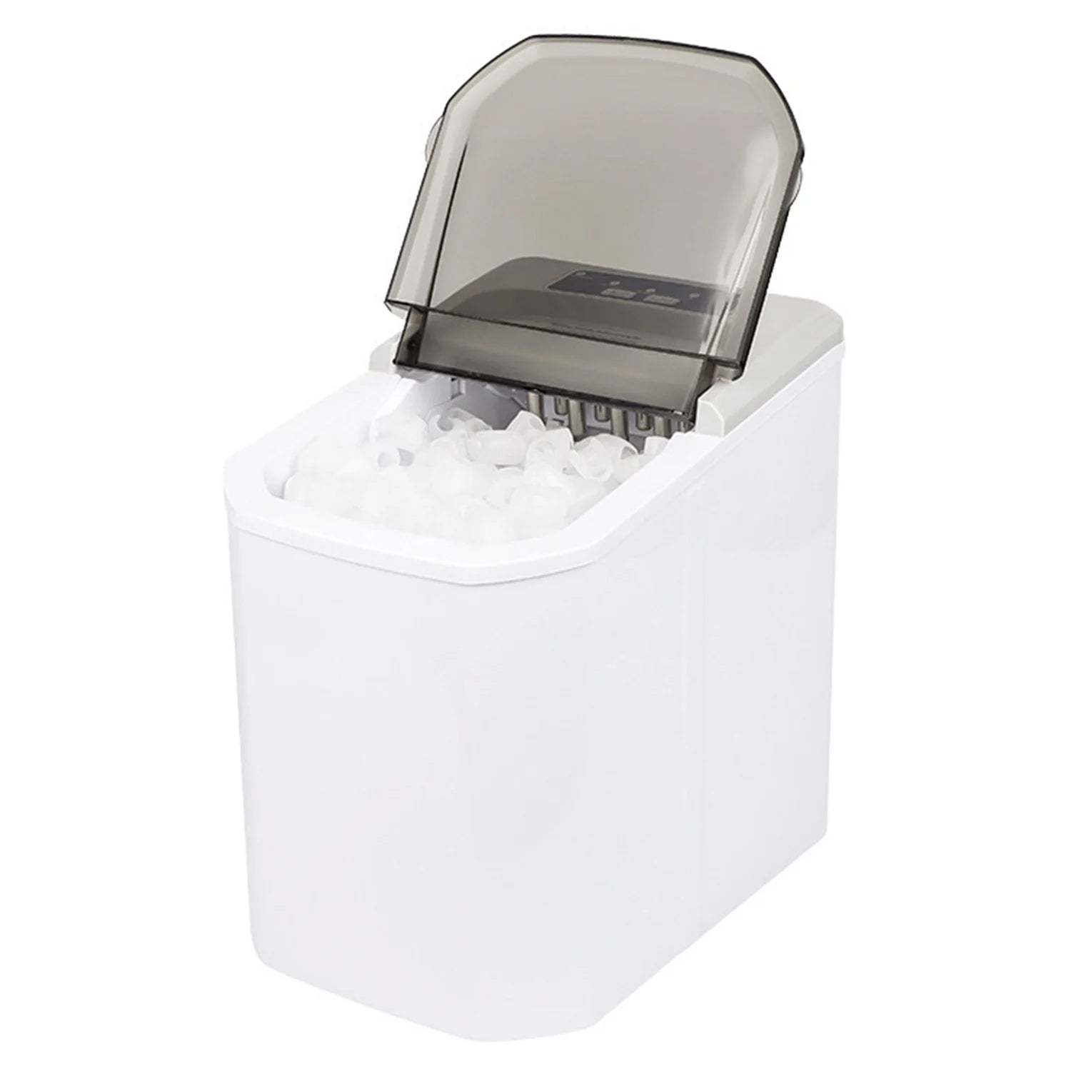 Countertop Ice Maker, 33Lbs/24H, 9 Ice Cubes in 6 Mins, Self-Cleaning Portable with Ice Scoop and Basket P57485