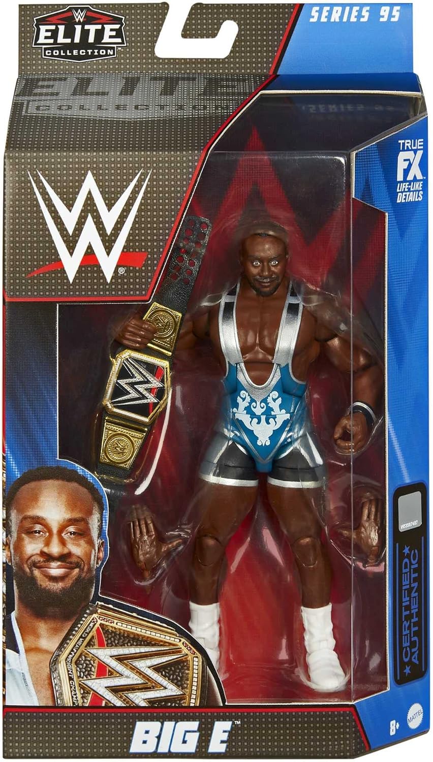 6-inch Posable WWE Action Figure Collectible B7132