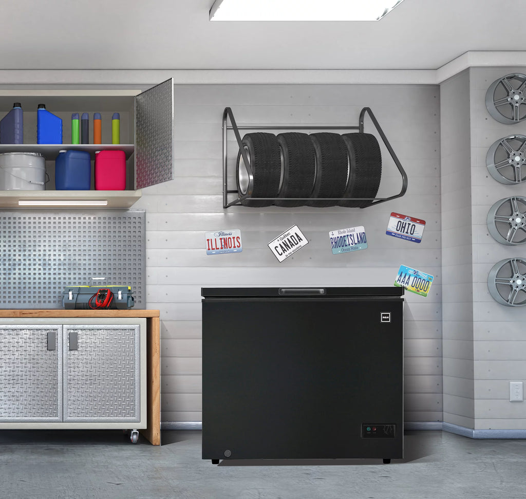 7.1 Cu Ft Chest Freezer, Black K100