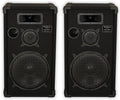 Podium by Goldwood E1200C Passive Speakers 12" Pair 3 Way PA DJ Karaoke Home