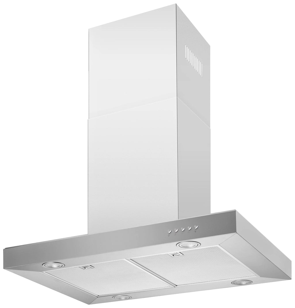 Island Mount Kitchen Range Hood 30" 760 CFM Stainless Steel E5110