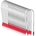 Large Hot Curler Clips Replacement Kit, 40 Pieces Hot Roller Clips for Electric Rollers Travel Hot Roller Securing Pins Fits 1¼”,1",¾ "Size Hair Hot Rollers (16 PCS 1¼”,12 PCS 1",12 PCS ¾ ")