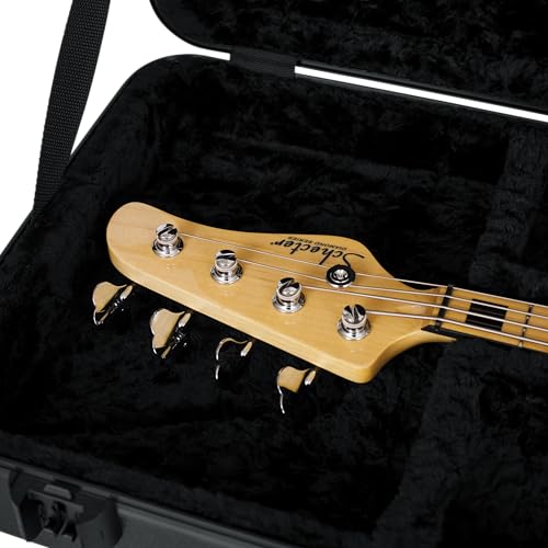 Molded Flight Case for Strat/Tele Style Electric Guitars with TSA Locking Latch U665