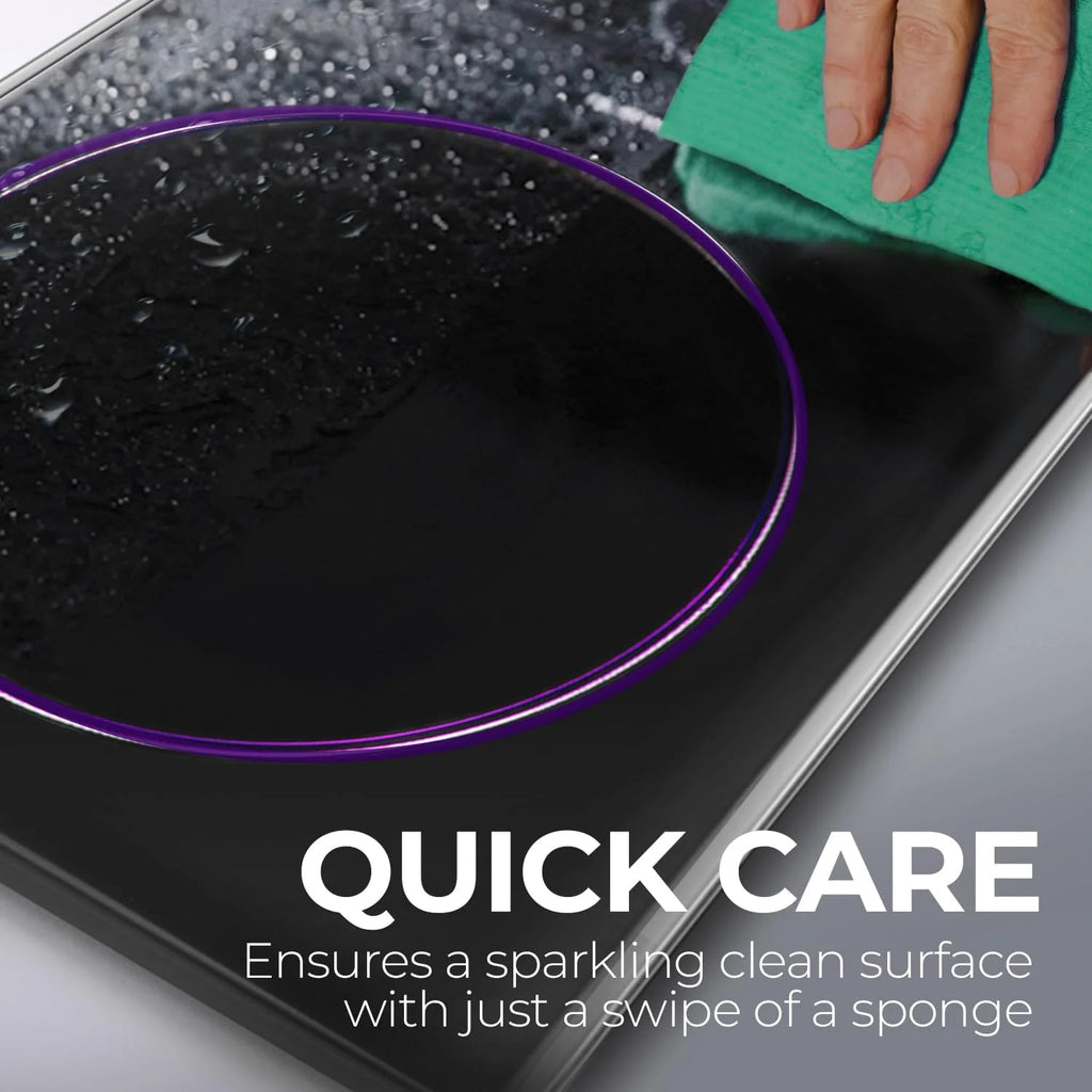 Portable Electric Cooktop - Extra Thin Stainless Steel Stove with Adjustable Temperature G2863