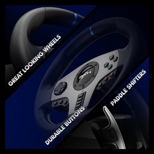 Racing Wheel 270°/900° with Shifter and Pedal for PS4, PC, PS3, Xbox E52251