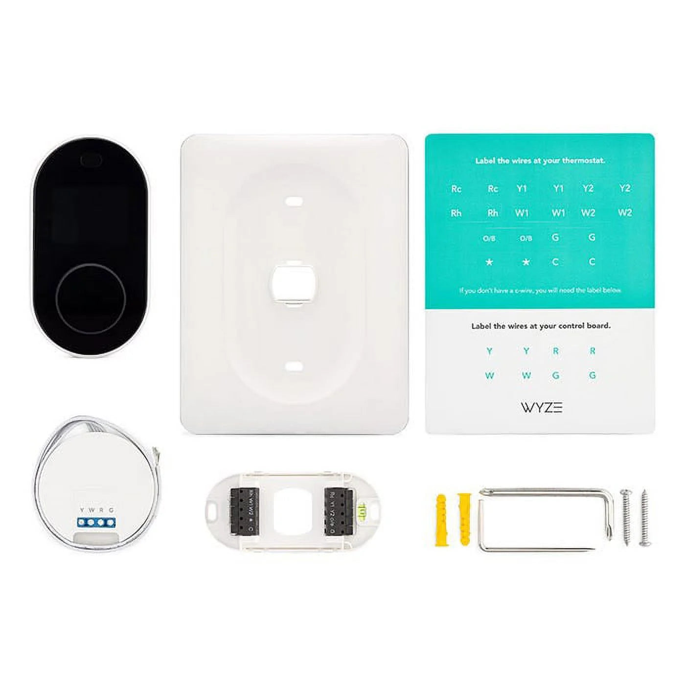 Smart WiFi Thermostat for Home with App Control, Black Z410688