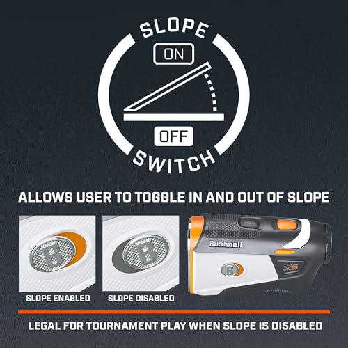 Golf Laser Rangefinder with Slope Switch and Magnetic Mount S7187