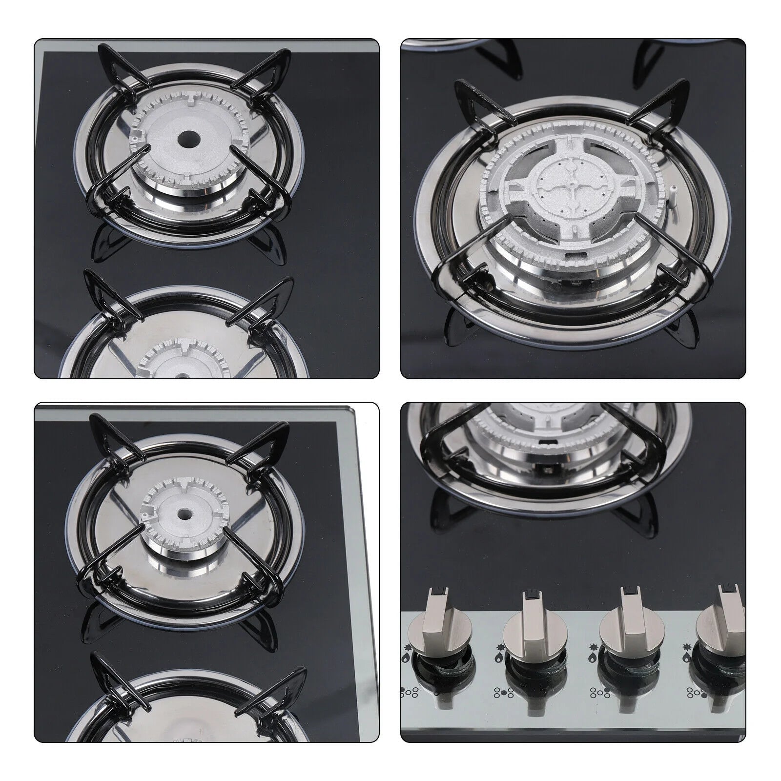 5 Burner Gas Cooktop with Tempered Glass K56547