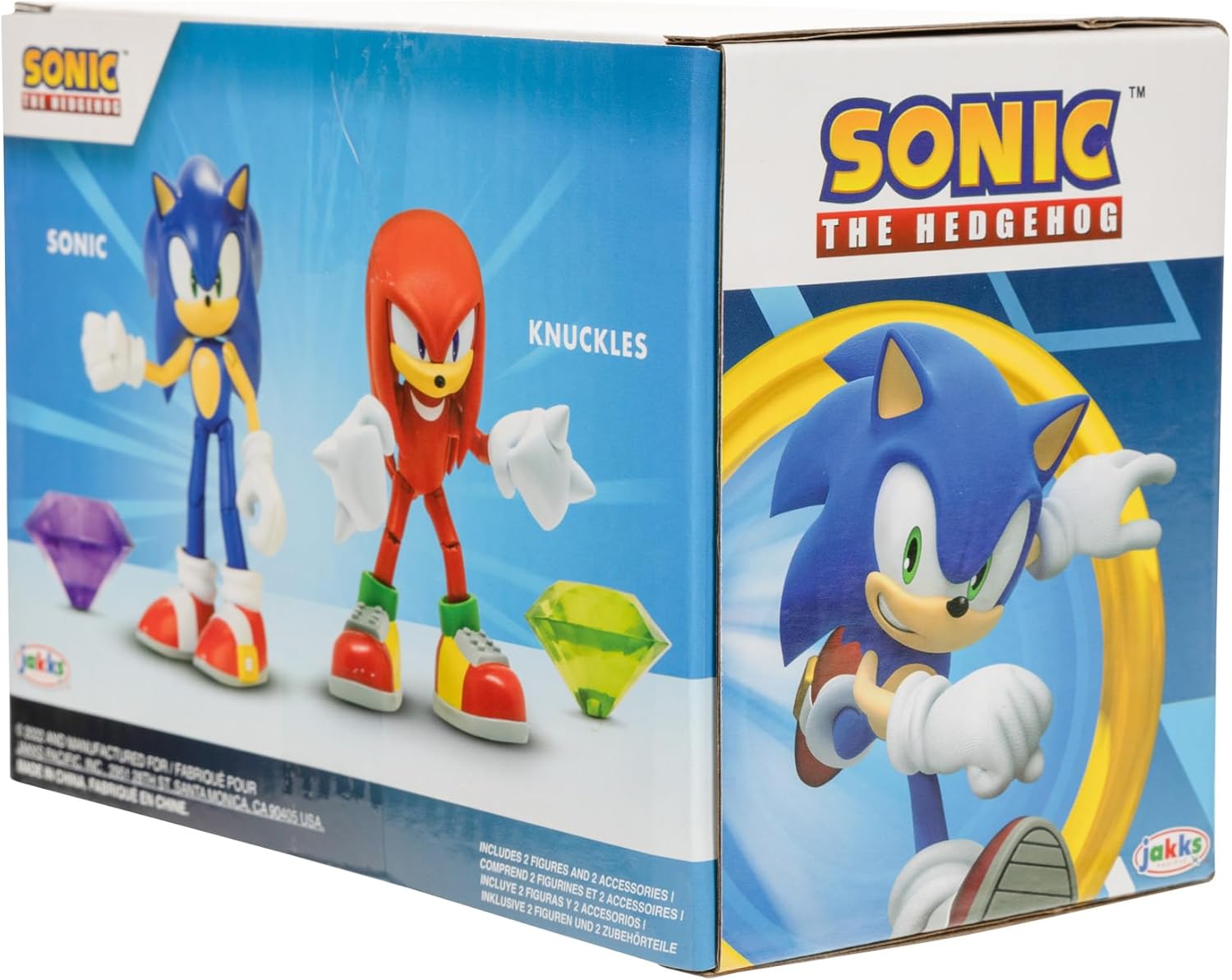 Sonic 4" Figure 2 Pack Modern Sonic and Knuckles R48477