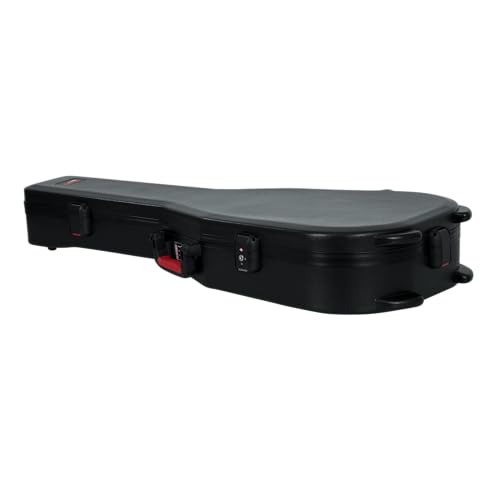 Molded Flight Case for Strat/Tele Style Electric Guitars with TSA Locking Latch U665