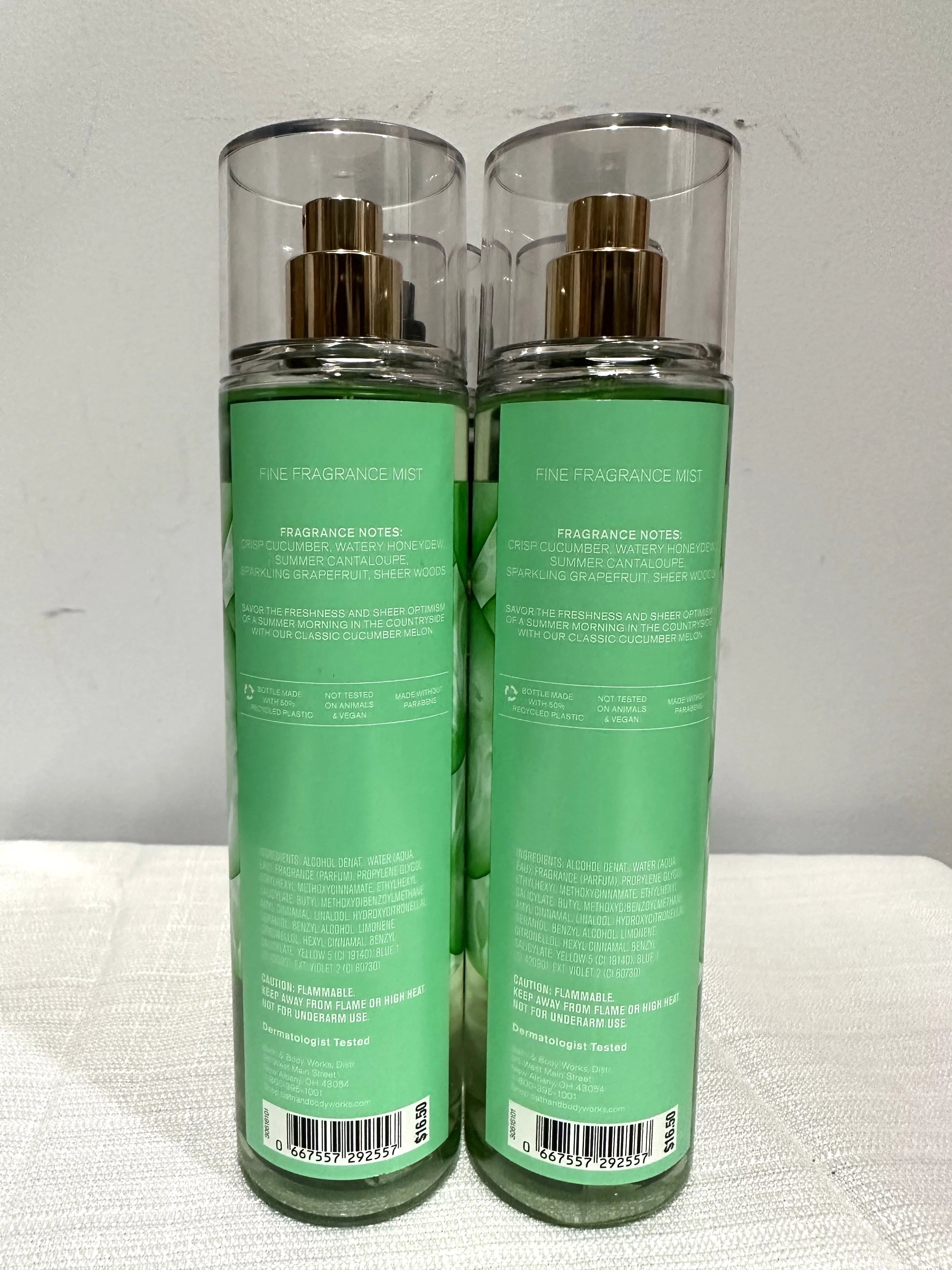 Cucumber Melon Body Mist 8 fl oz, 2-Pack M6329