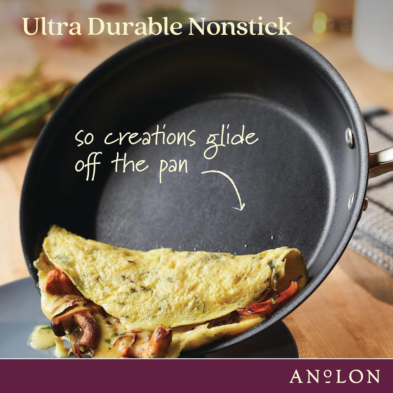 Nonstick Skillet 2-Piece Set, 10.25 & 12.75 Inch E7052