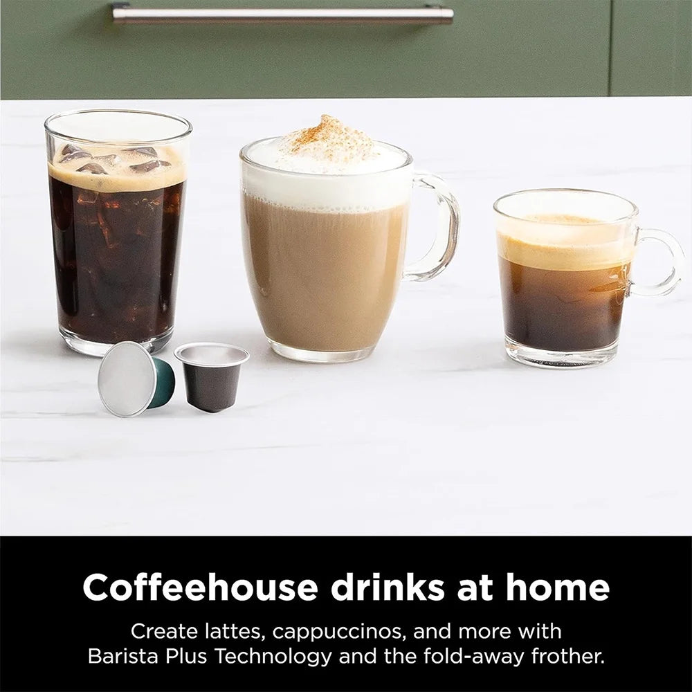 Espresso & Coffee Barista System, Black and Stainless Steel I340