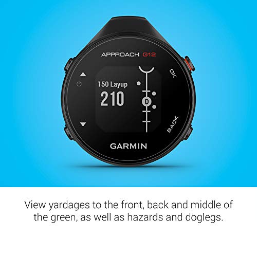 Clip-on Golf GPS Rangefinder with Preloaded Courses M37155