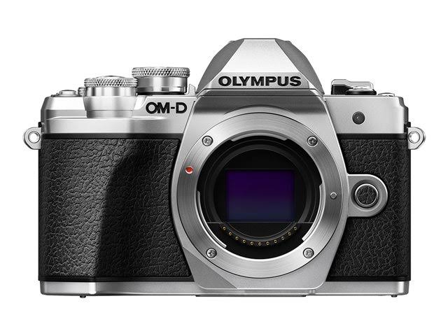 Olympus OM-D E-M10 Mark III 16.1 MP Mirrorless Ultra HD Digital Camera - 4K - Silver - M.Zuiko Digital ED 14-42mm EZ Lens