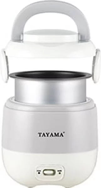 Portable Mini Rice Cooker, 1.5 Cup, White I951