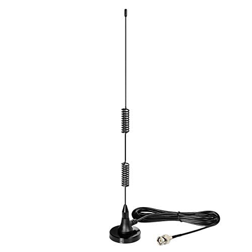 20-1300MHz Police Scanner Antenna Magnetic Base VHF UHF Ham BNC Male A6823