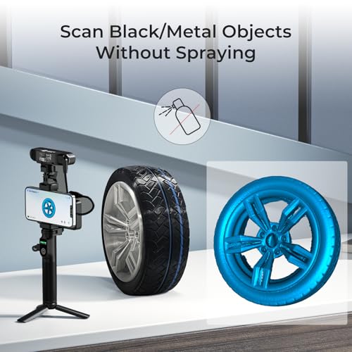 3D Scanner for 3D Printing, Blue Laser, Full-Color Scans Q176