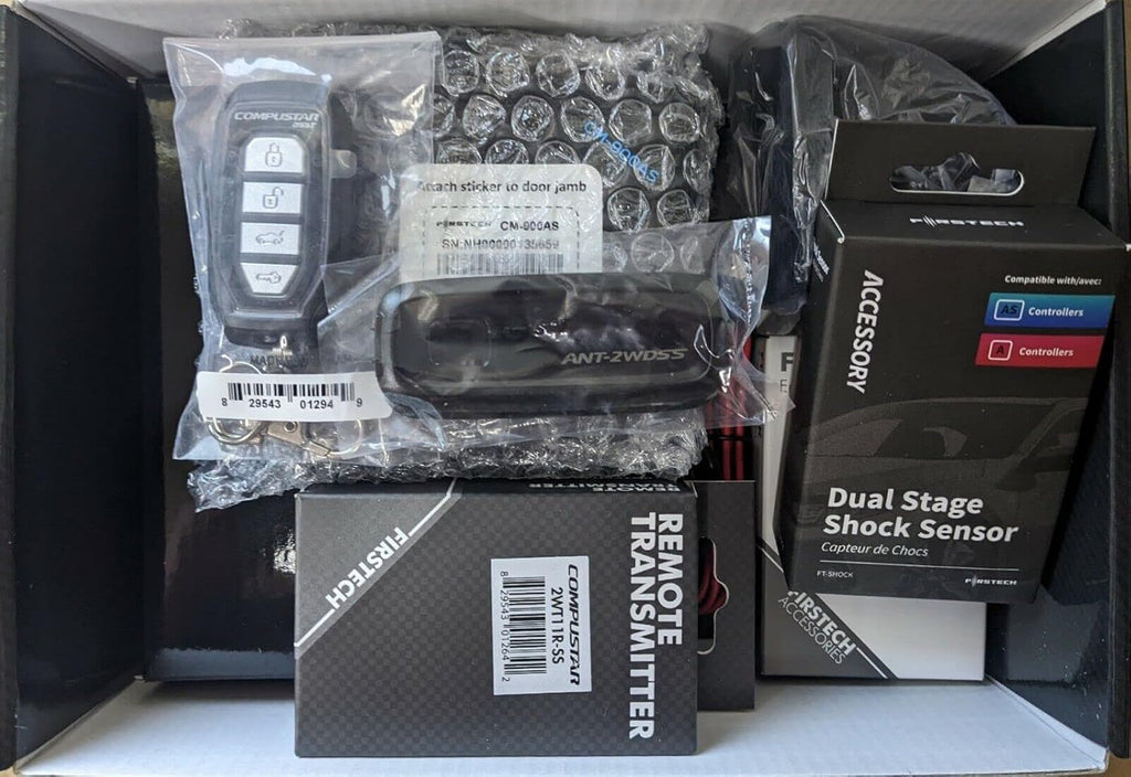 2 Way LCD Remote Start and Alarm System with 3 Mile Range Z173