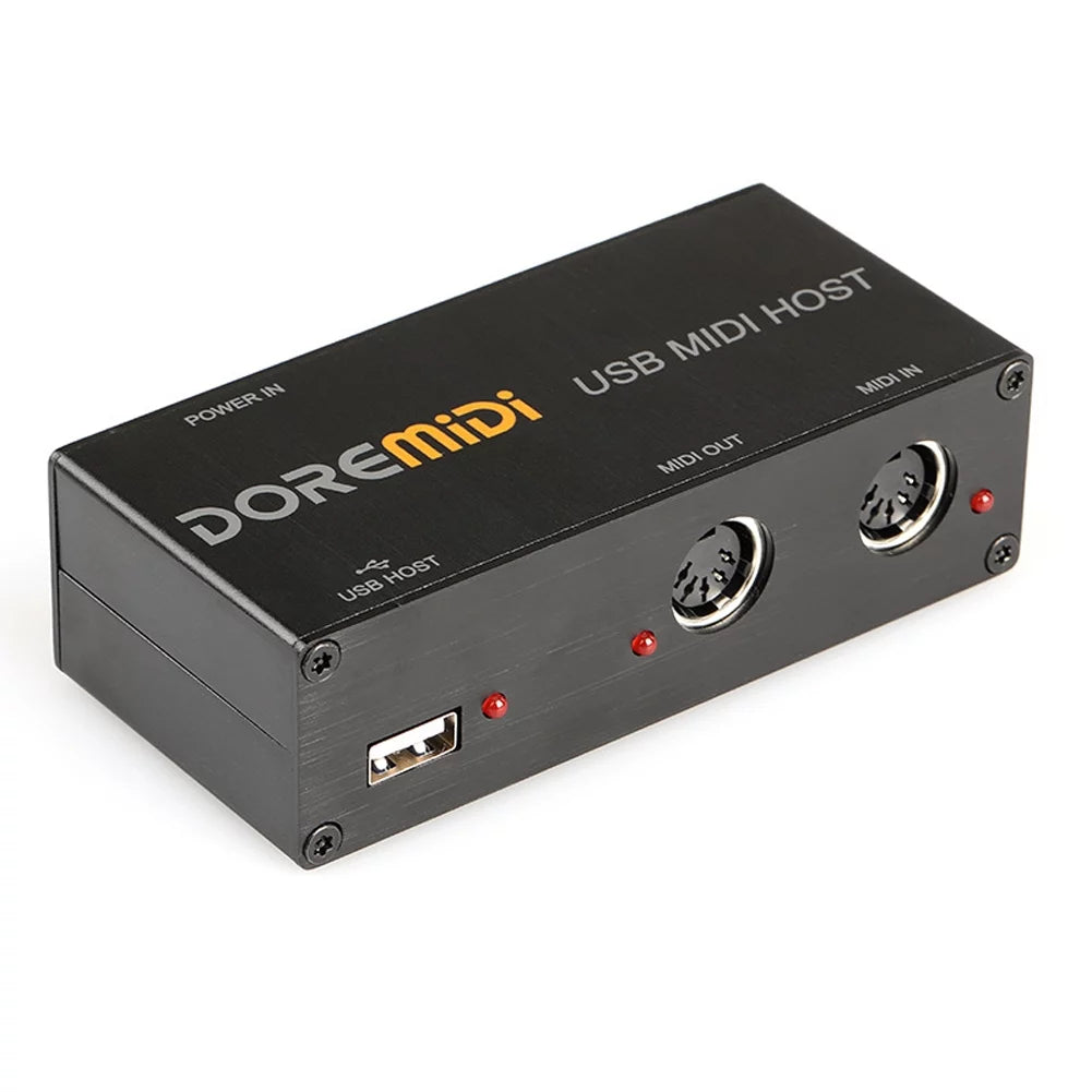 Walmeck USB to MIDI Host Guitar Effector MIDI Synthesizer MIDI Generator MIDI Interface Devices Electronic Instrument Equipment