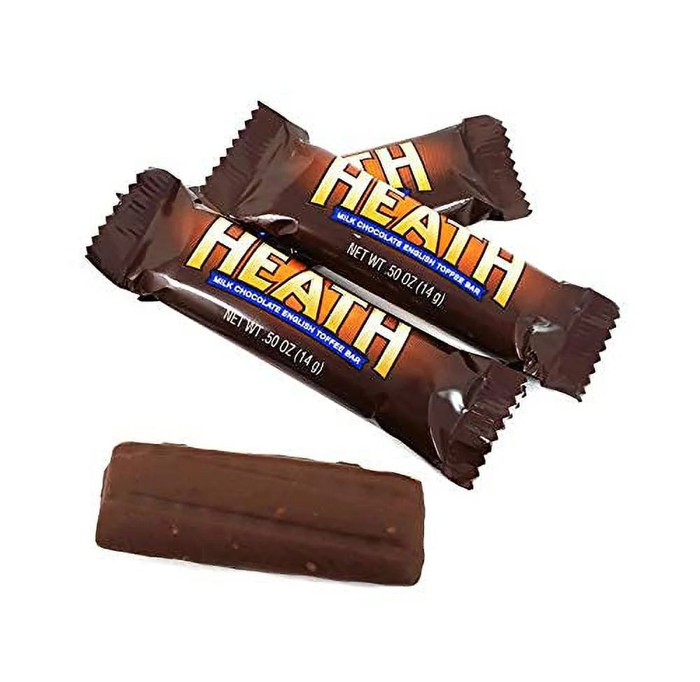 Milk Chocolate English Toffee Candy Bars, Individually Wrapped, 16 oz K1432