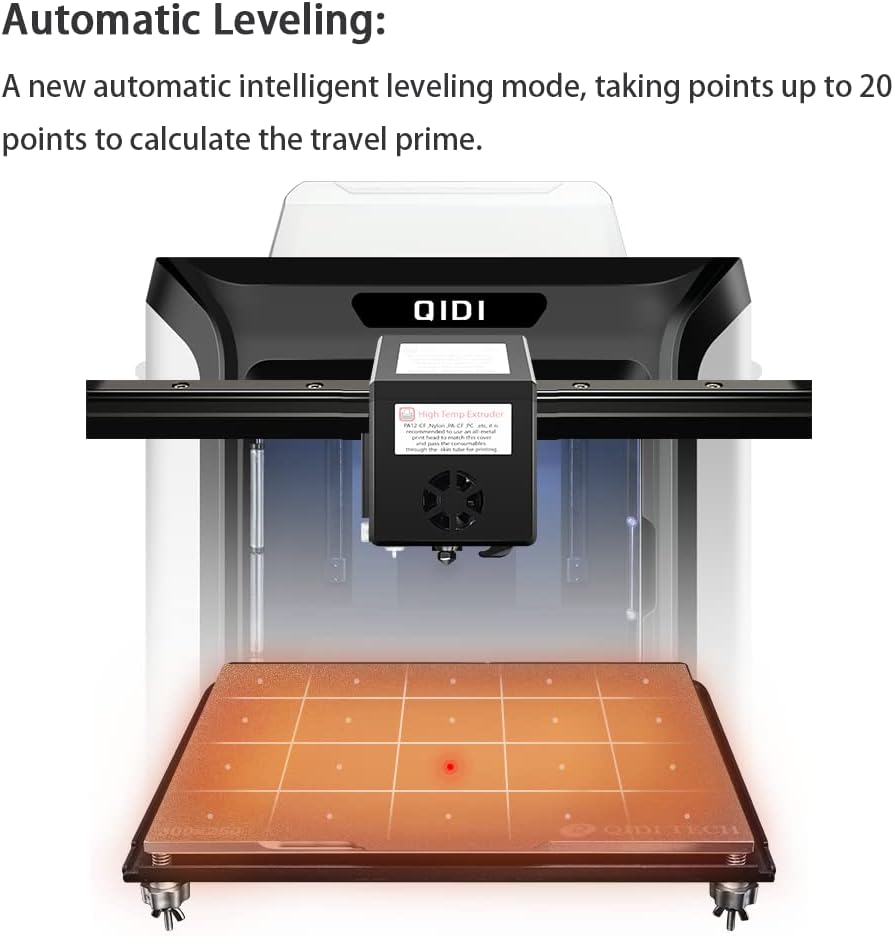 Industrial Grade 3D Printer for Carbon Fiber & Nylon, Auto Leveling H600192