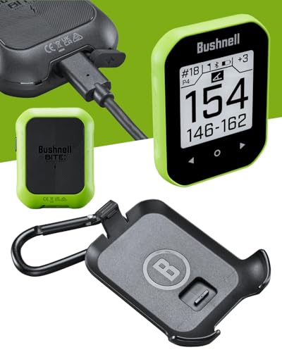 Bushnell Phantom 3 Slope GPS Golf Green with Touchscreen and Magnetic Cart Mount C64332