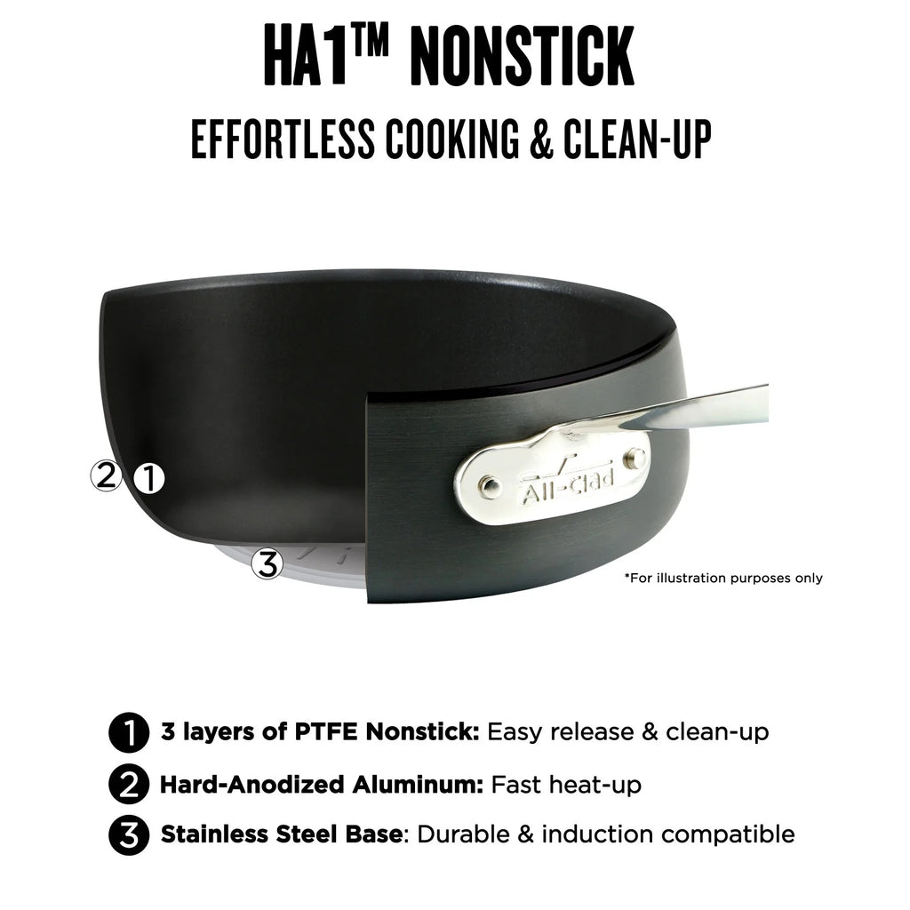 Hard Anodized Nonstick Fry Pan with Lid, 12-Inch H755686