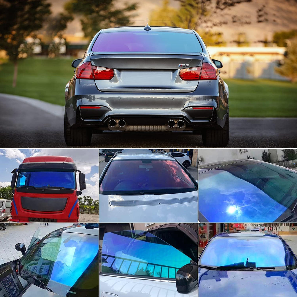 Window Tint Film for Cars, Chameleon Color, 70% VLT, Heat & UV Block, Scratch Resistant G80851