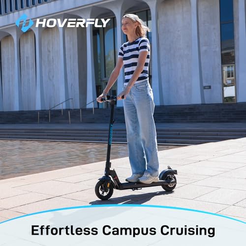 Electric Scooter for Adults, 8.5" Solid Tire, 10 Mile Range, 15.5Mph, 250W Motor, Foldable Commuting X52077