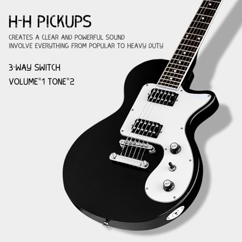 39 Inch Electric Guitar Kit with Amplifier and Accessories U41992