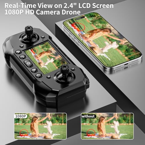 Drone with Camera for Adults, 1080P HD, Brushless Motors, Stable Hover C19441