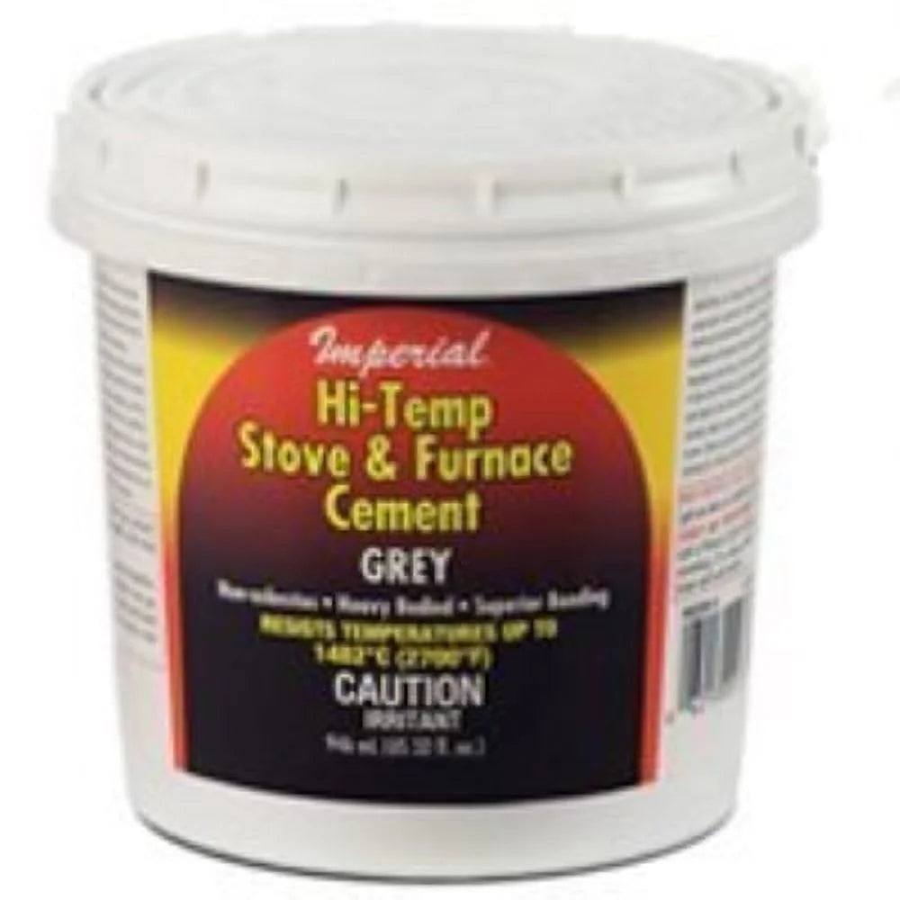 Stove and Furnace Cement, 24 oz Tub Z44727