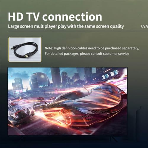 Handheld Game Console with 10000 Games, 4-Inch IPS Screen, 16+64G, 5000mAh Battery J1220