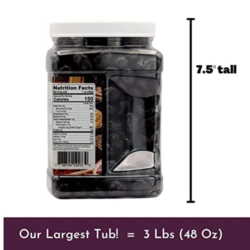 Dark Chocolate Covered Pecans - 3 Lb Tub I621869