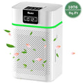 Air Purifiers for Home with HEPA 13 Filter, Large Air Purifier Up to 1076 Sq.Ft, True HEPA Filter Removes Dust Odor Allergens 99.97% of Pet Hair Smoke, White