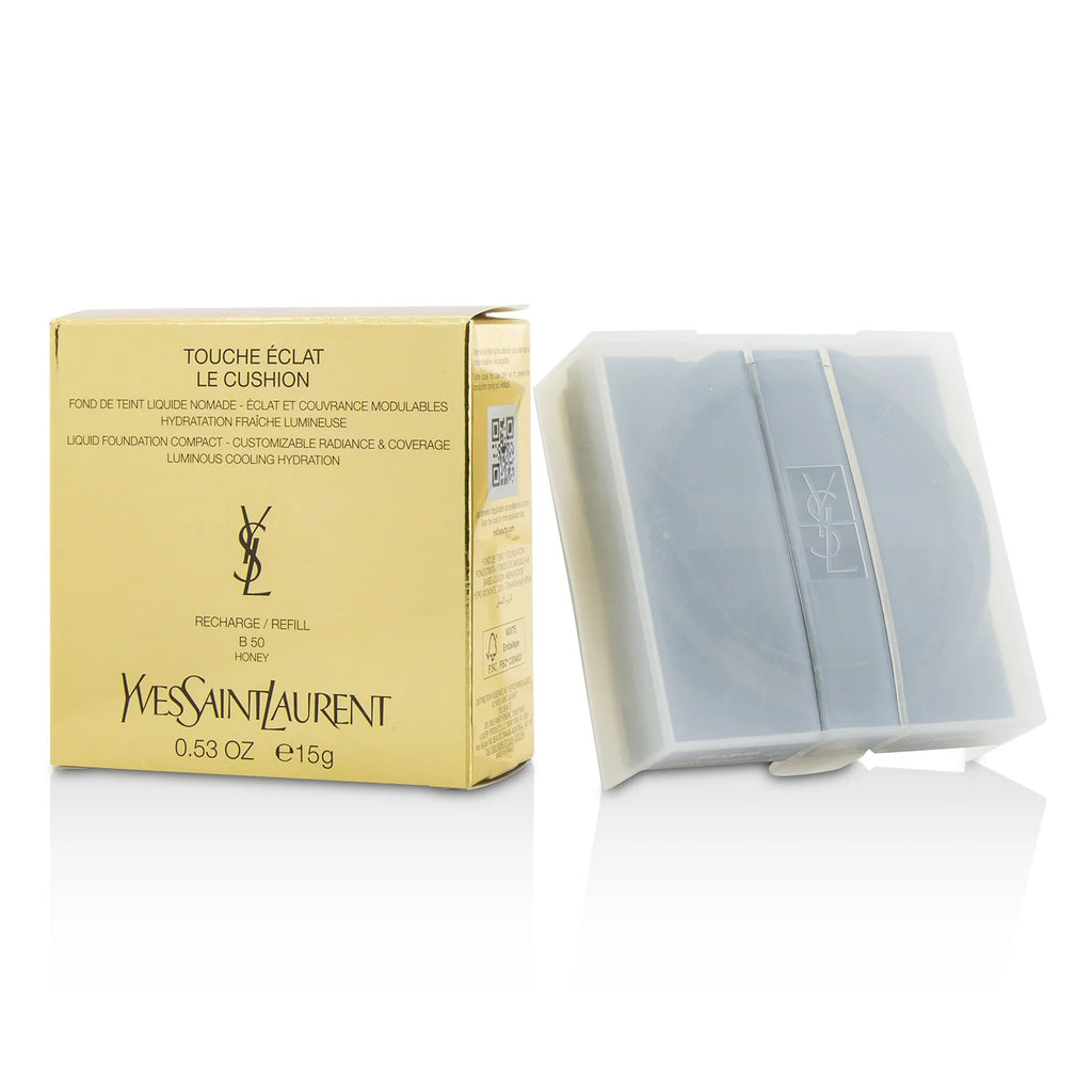 Yves Saint Laurent Touche Eclat Le Cushion Liquid Foundation Compact Refill - #B50 Honey 15g/0.53oz