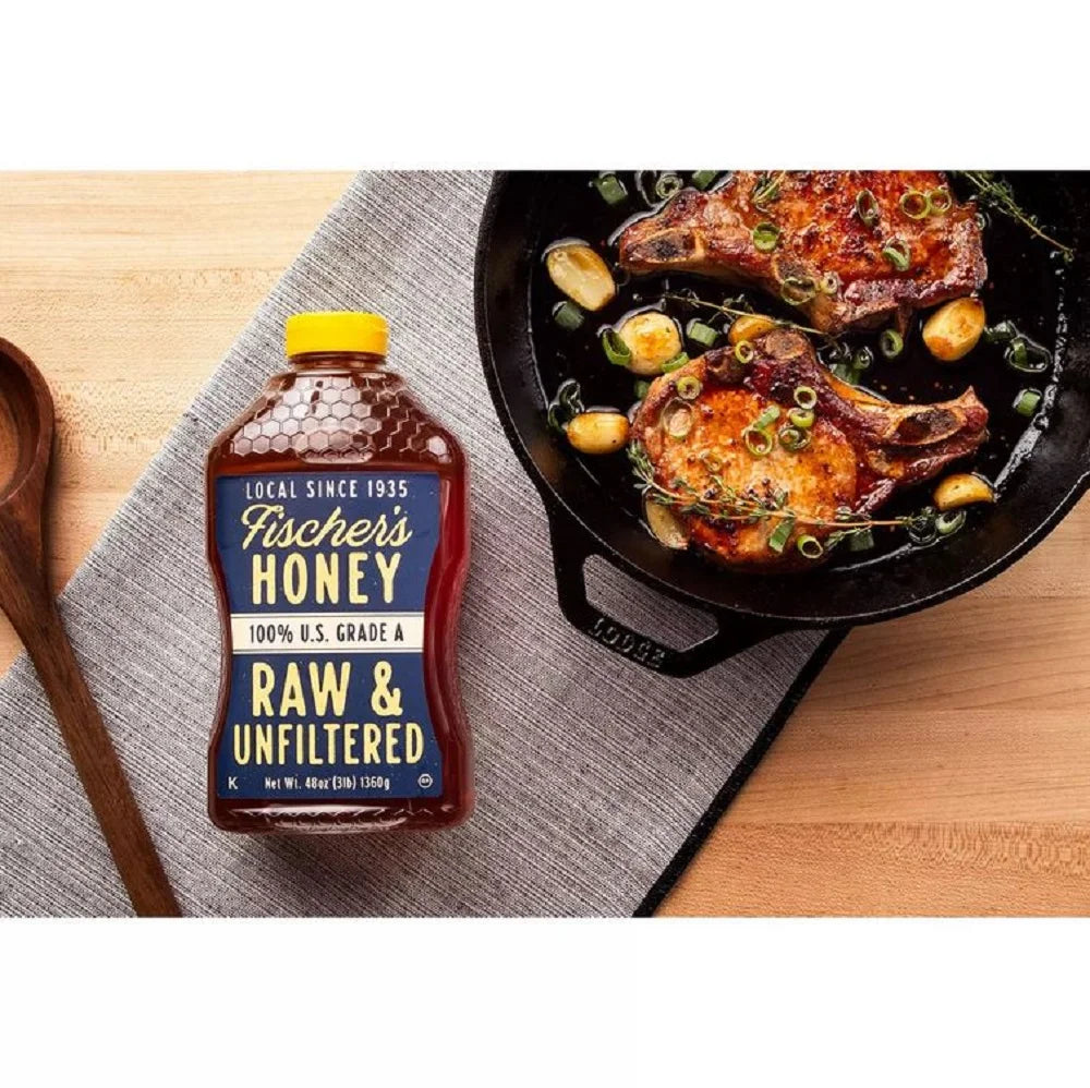Raw Honey Unfiltered 48 oz H6577