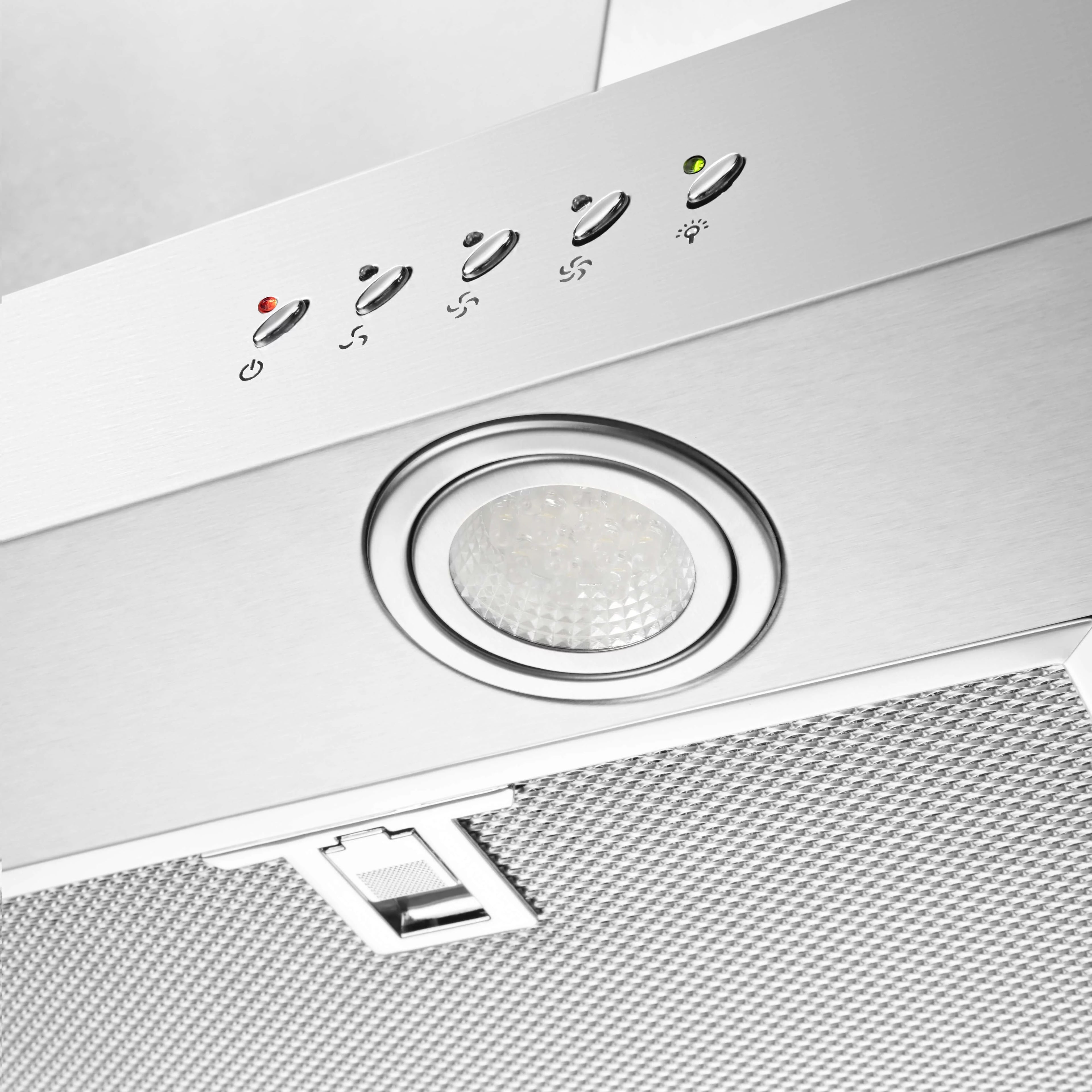 Island Mount Kitchen Range Hood 30" 760 CFM Stainless Steel E5110