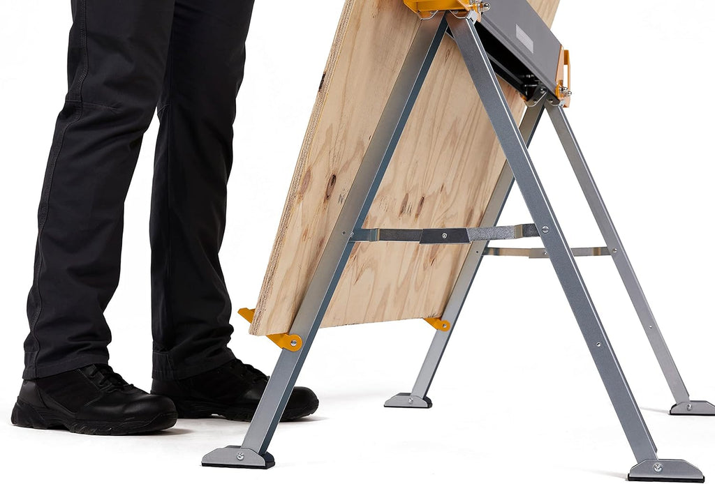 Folding Sawhorse Jobsite Table with Carry Handle N569924