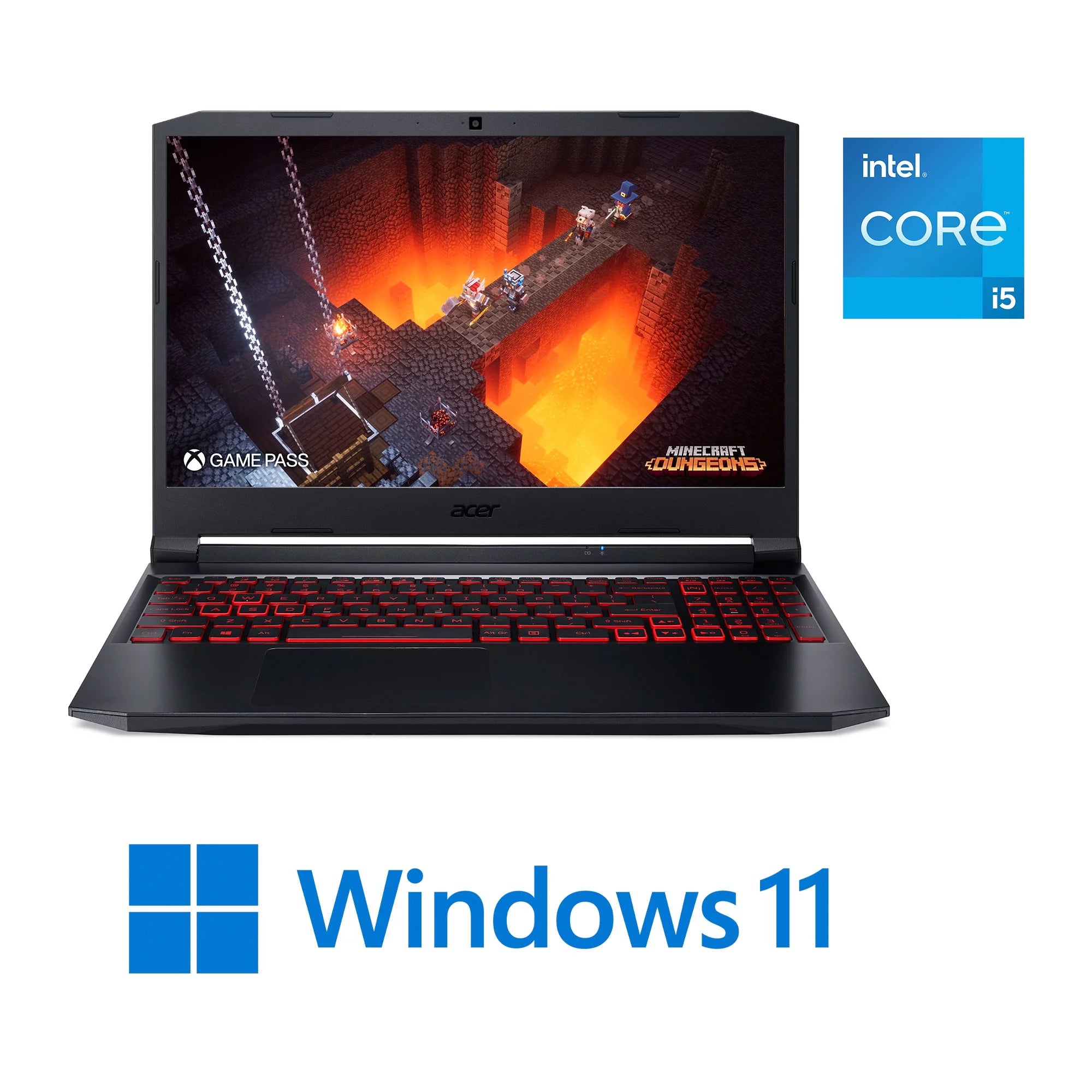 15.6" Full HD IPS 144Hz Gaming Laptop, Core i5, RTX 3050Ti, 16GB RAM, 512GB SSD V404104