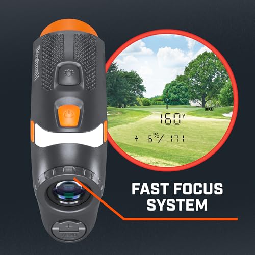 Golf Laser Rangefinder with Slope Switch and Magnetic Mount S7187