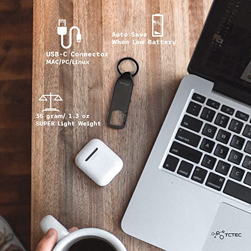 Voice Recorder with Noise Reduction, USB-C, 128GB Q116