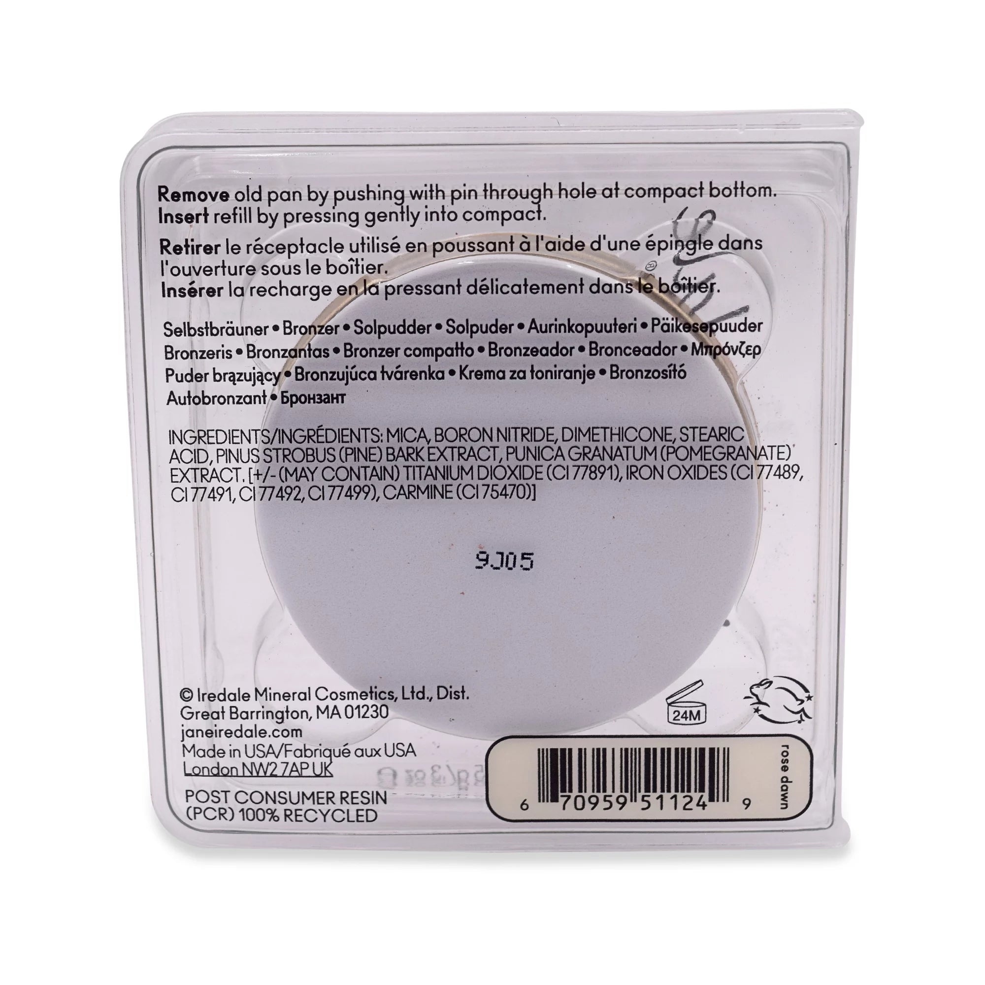 Bronzer Refill Rose Dawn 0.3 oz I126833