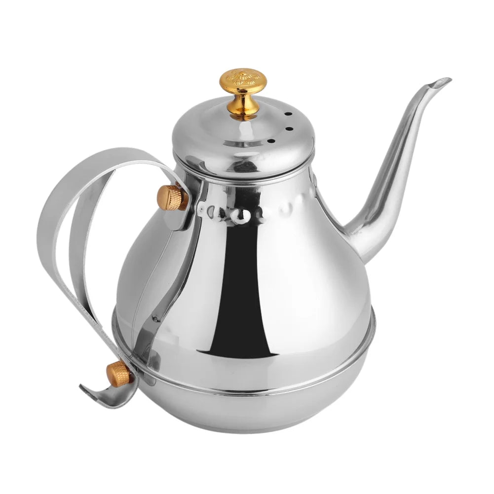 Stainless Steel Gooseneck Pour-Over Coffee Kettle 1.2L I342