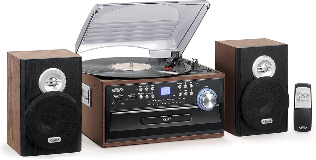 3-Speed Stereo Turntable with CD, Cassette, and AM/FM Radio T335090