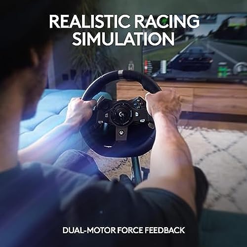 Racing Wheel and Pedals with Force Feedback and Shifter for Xbox, PC, Mac E1773